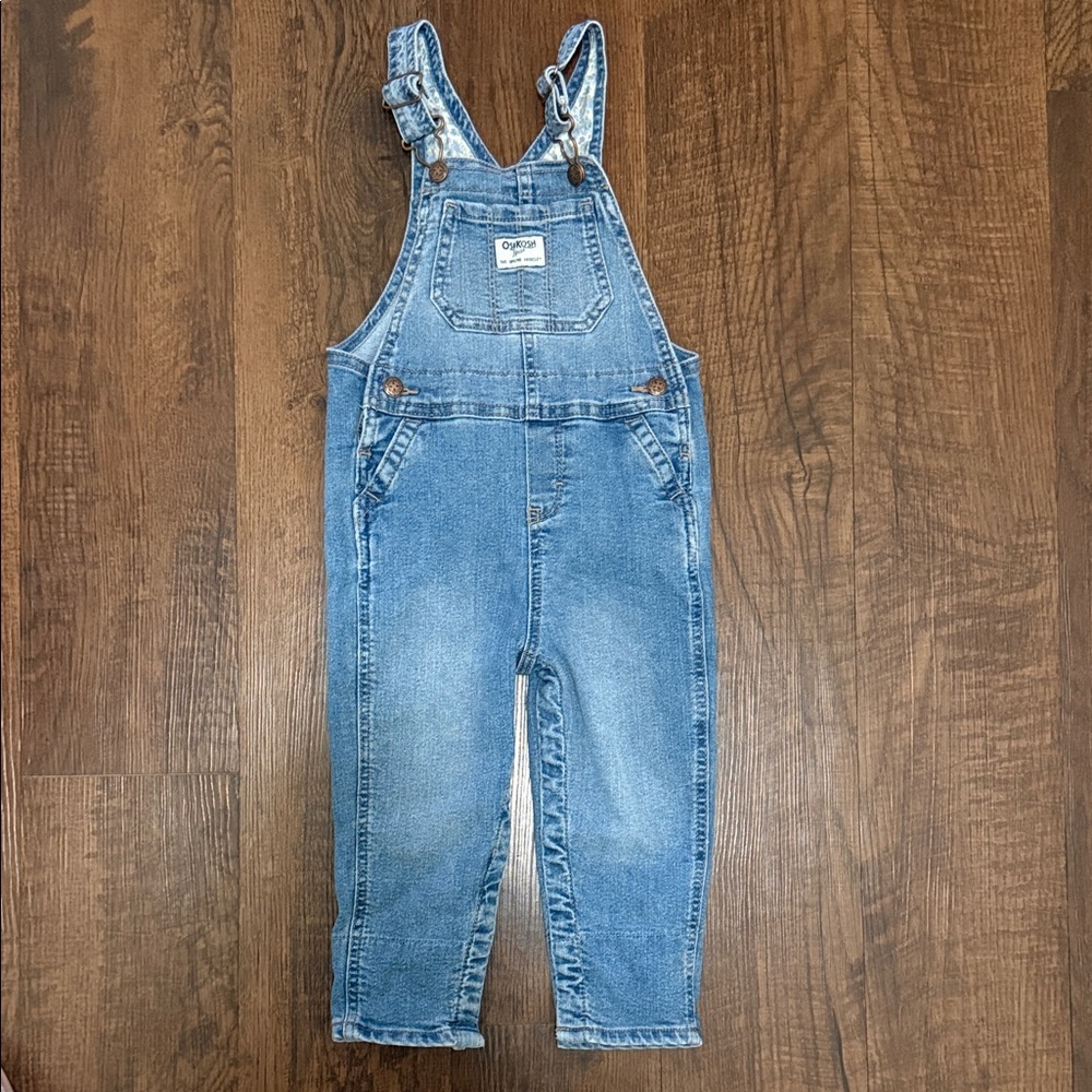 Blue Denim Overalls